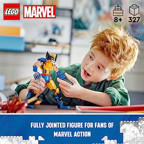 LEGO Marvel Wolverine Construction Figure 76257 Buildable Marvel Action Figure, Fully Jointed Marvel Collectible with 6 Claw Elements for Play and Display, X-Men Super Hero Gift for Kids Ages 8-12 - Image 6
