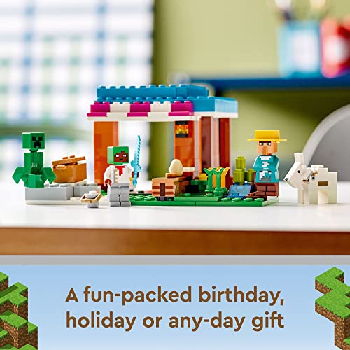 LEGO Minecraft The Bakery 21184 Building Toy Set for Kids, Girls, and Boys Ages 8+ (154 Pieces) - Image 2