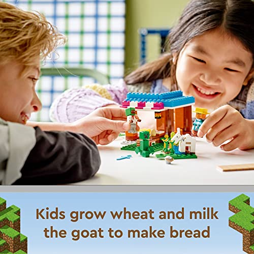 LEGO Minecraft The Bakery 21184 Building Toy Set for Kids, Girls, and Boys Ages 8+ (154 Pieces) - Image 4