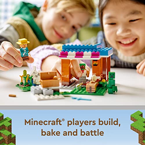LEGO Minecraft The Bakery 21184 Building Toy Set for Kids, Girls, and Boys Ages 8+ (154 Pieces) - Image 6