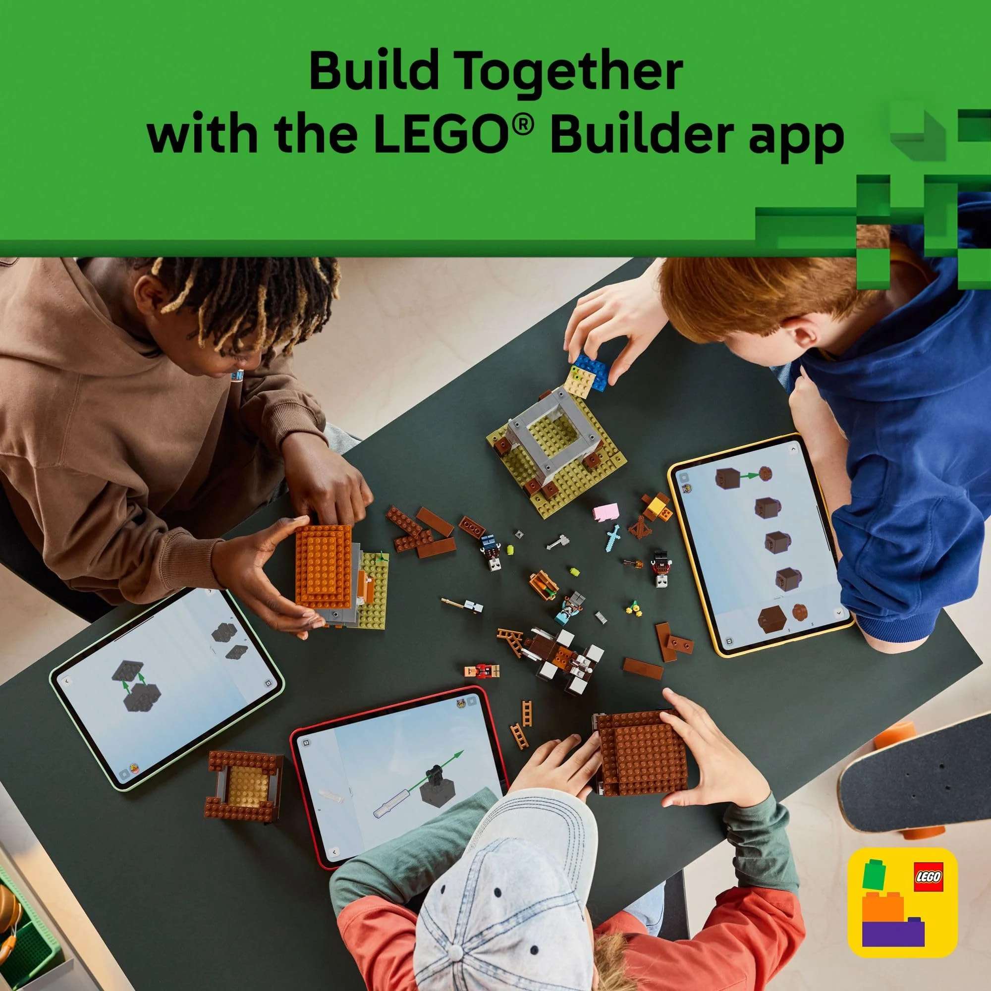 LEGO Minecraft The Pillager Outpost and Ravager Building Toy - Video Game Building Blocks for Kids, Boys & Girls, Ages 9+ - Includes Space Sentinel & 3 Minifigures - Image 2