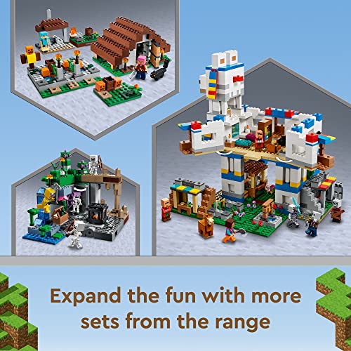 LEGO Minecraft The Skeleton Dungeon Set, 21189 Construction Toy for Kids with Caves, Mobs and Figures with Crossbow Accessories - Image 4