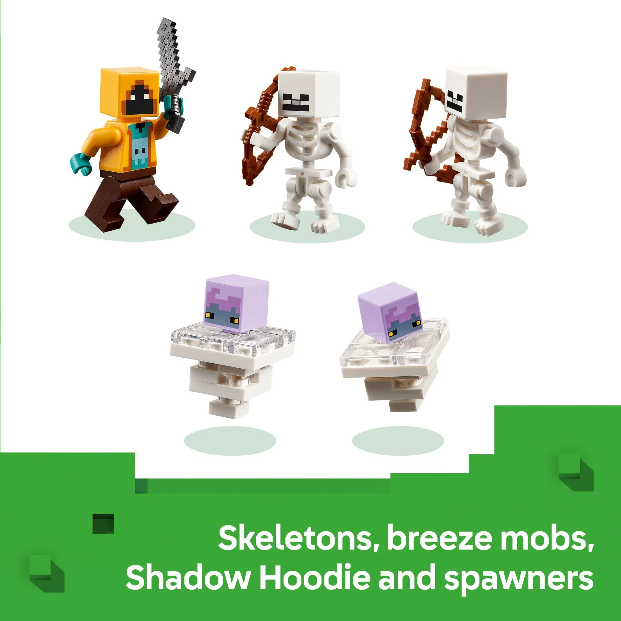 LEGO Minecraft The Trial Chamber Building Toy - Gamer Playset for Kids, Girls and Boys, Ages 8+ - Includes Shadow Hoodie Minifigure for Pretend Play - Image 4