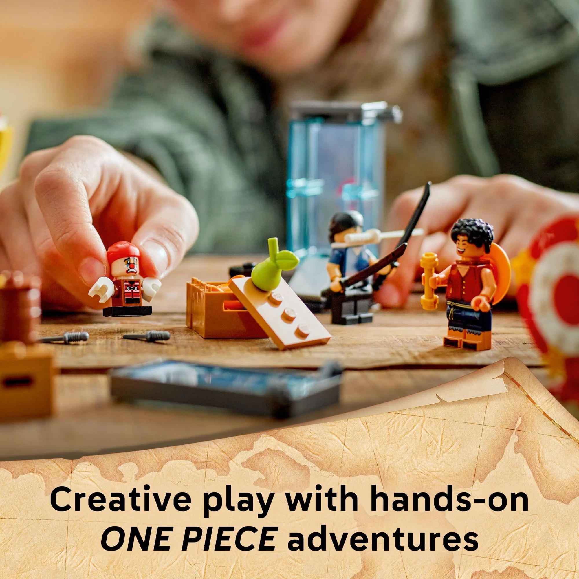 LEGO ONE Piece Buggy The Clown’s Circus Tent Building Blocks - Creative Building Toy for Boys & Girls, 8+ - 4 Toy Figures & Playset for Pretend Play - Image 5