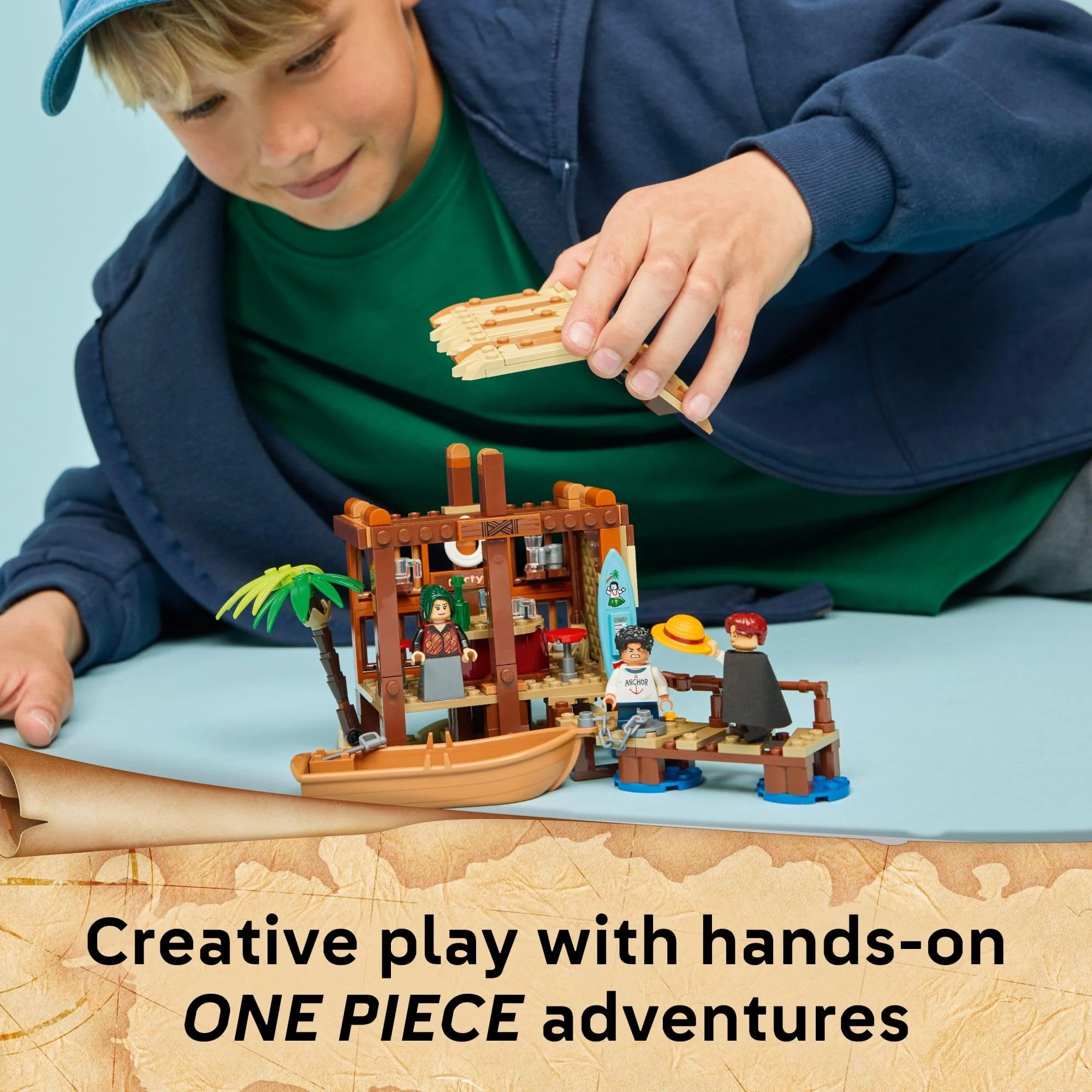 LEGO ONE Piece Windmill Village Hut Building Blocks - Pretend Play Building Toy for Boys & Girls, Ages 8+ - Toy Figures & Playset for Anime Fans - Gift Idea for Birthdays - 75636 - Image 5
