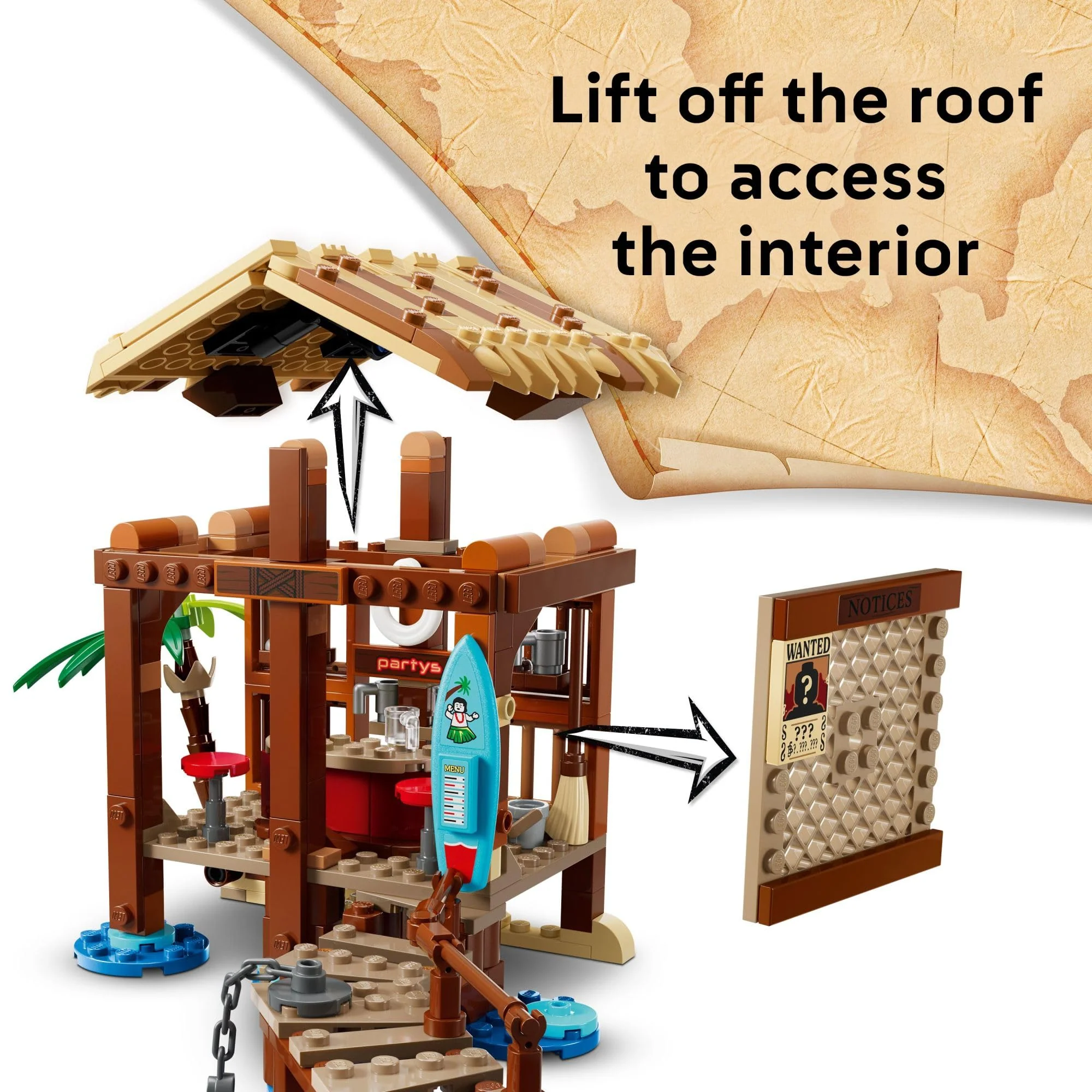 LEGO ONE Piece Windmill Village Hut Building Blocks - Pretend Play Building Toy for Boys & Girls, Ages 8+ - Toy Figures & Playset for Anime Fans - Gift Idea for Birthdays - 75636 - Image 6