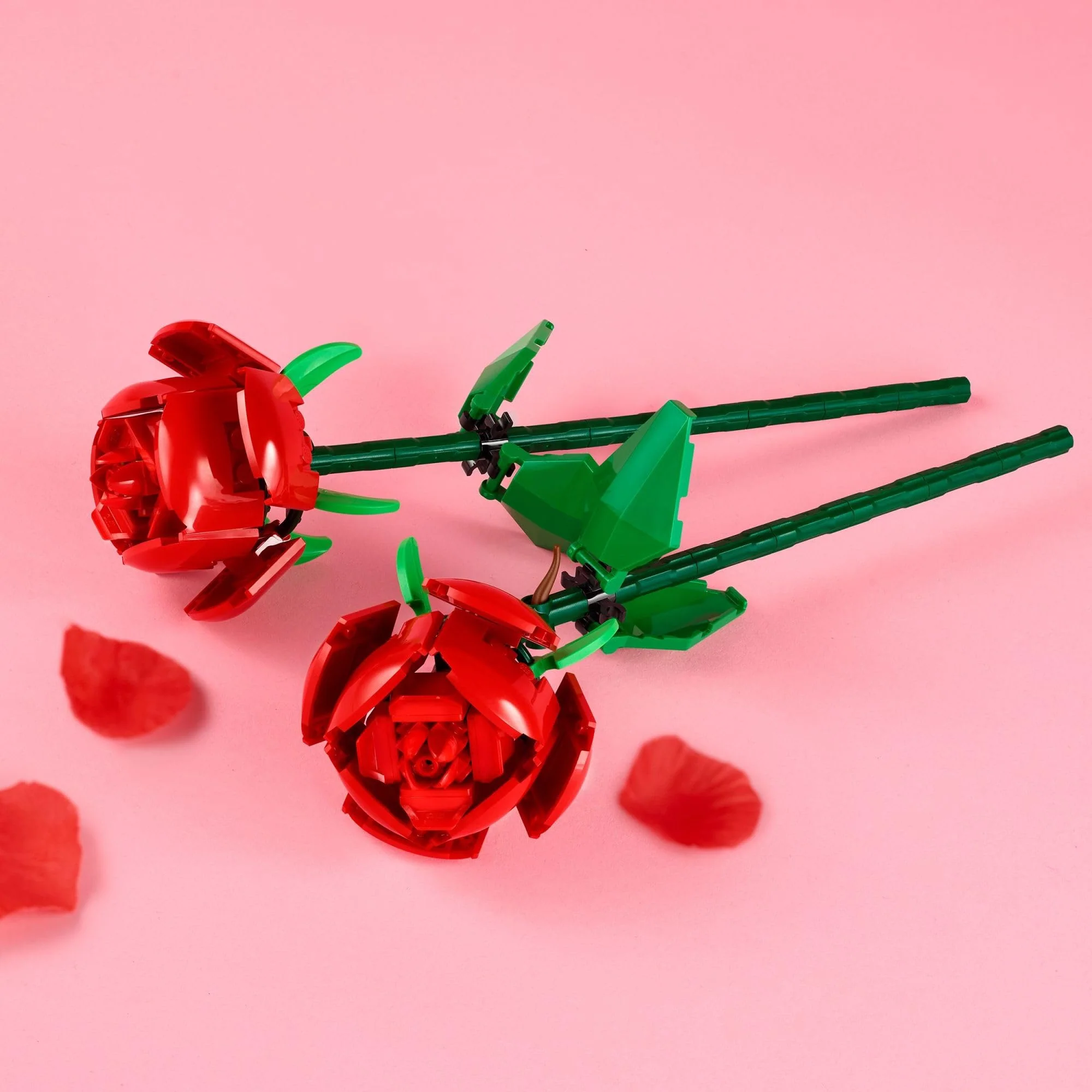 LEGO Roses - Building Toy for Kids, Girls & Boys, Ages 8+ - Artificial, Fake Roses for Home Decor & Display - Stocking Stuffer and Gift Idea for Christmas - 40460 - Image 5