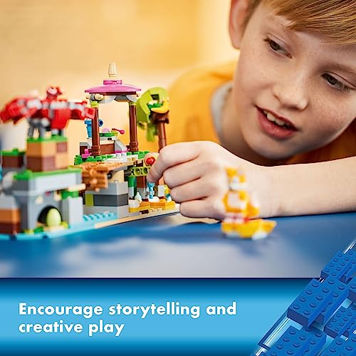 LEGO Sonic The Hedgehog Amy’s Animal Rescue Island 76992 Building Toy Set, Sonic Adventure Toy with 6 Characters and Accessories for Creative Role Play, Fun Gift for 7 Year Old Gamers - Image 4