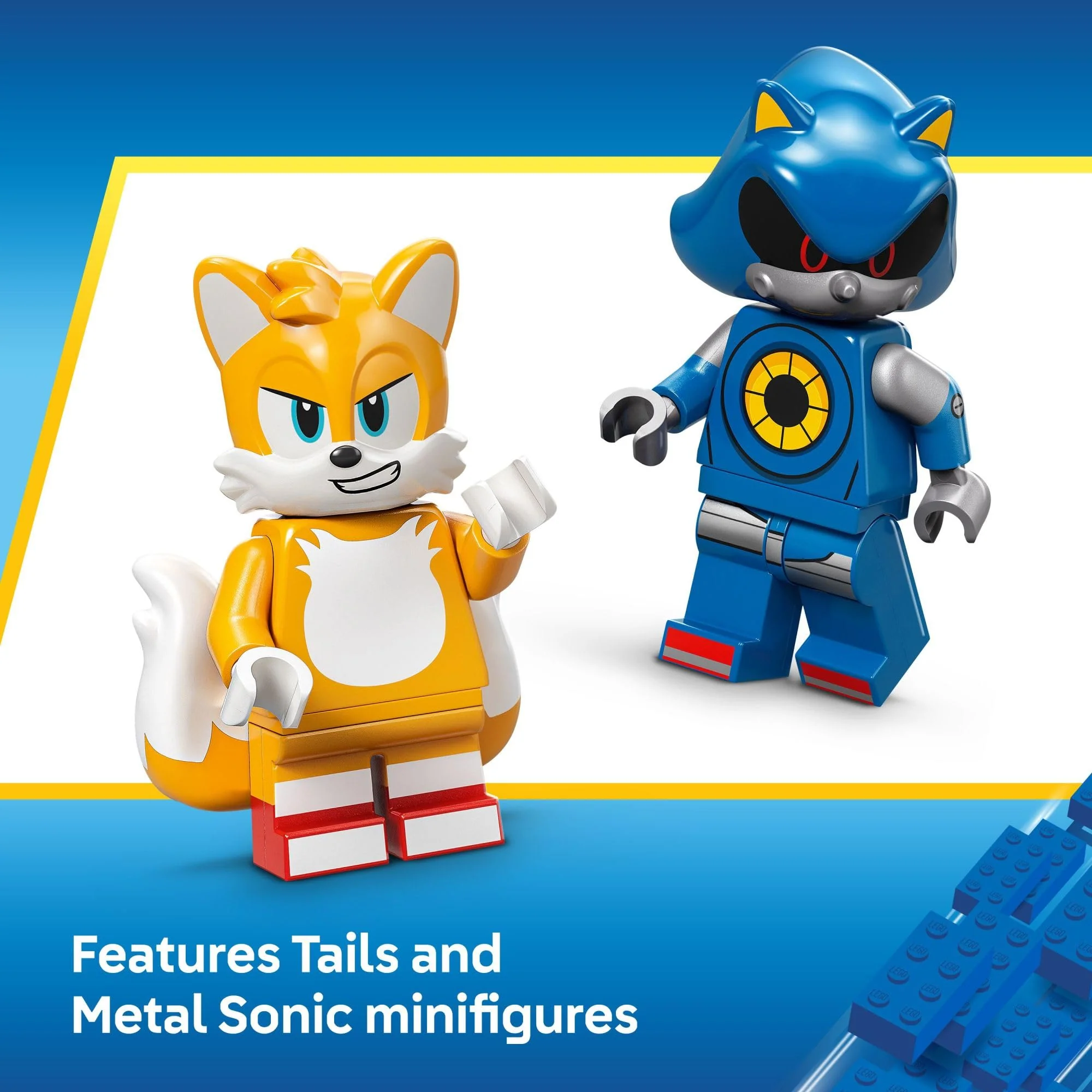 LEGO Sonic The Hedgehog Cyclone vs. Metal Sonic - Building Toy for Kids, Boys and Girls, Ages 8+ - Mech Suit with Minifigures for Pretend Play - Gift Idea for Birthdays - 77002 - Image 2