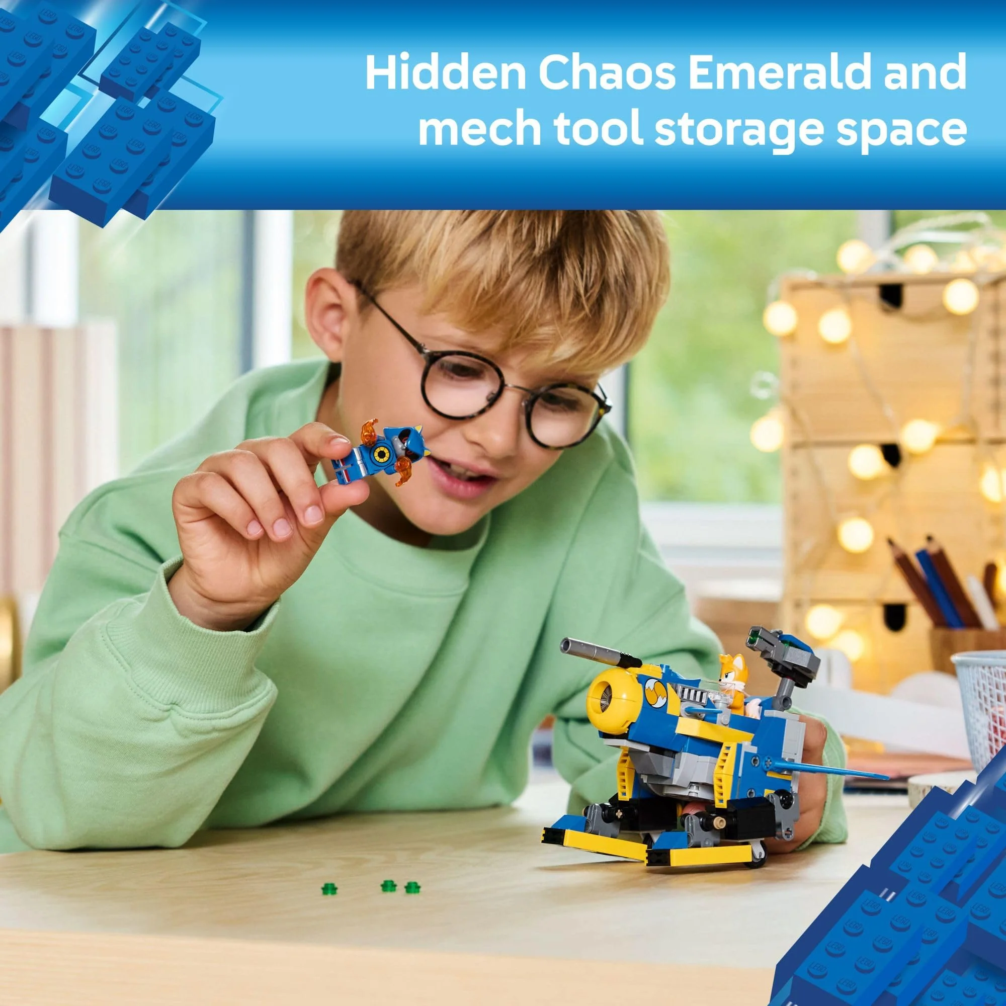 LEGO Sonic The Hedgehog Cyclone vs. Metal Sonic - Building Toy for Kids, Boys and Girls, Ages 8+ - Mech Suit with Minifigures for Pretend Play - Gift Idea for Birthdays - 77002 - Image 3
