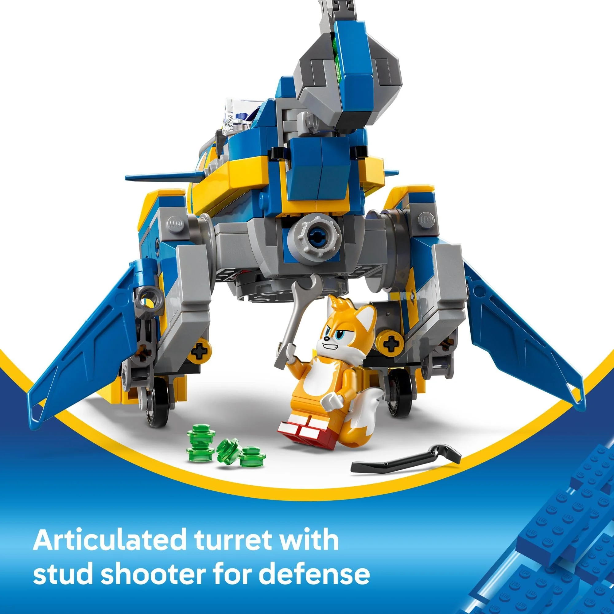 LEGO Sonic The Hedgehog Cyclone vs. Metal Sonic - Building Toy for Kids, Boys and Girls, Ages 8+ - Mech Suit with Minifigures for Pretend Play - Gift Idea for Birthdays - 77002 - Image 5