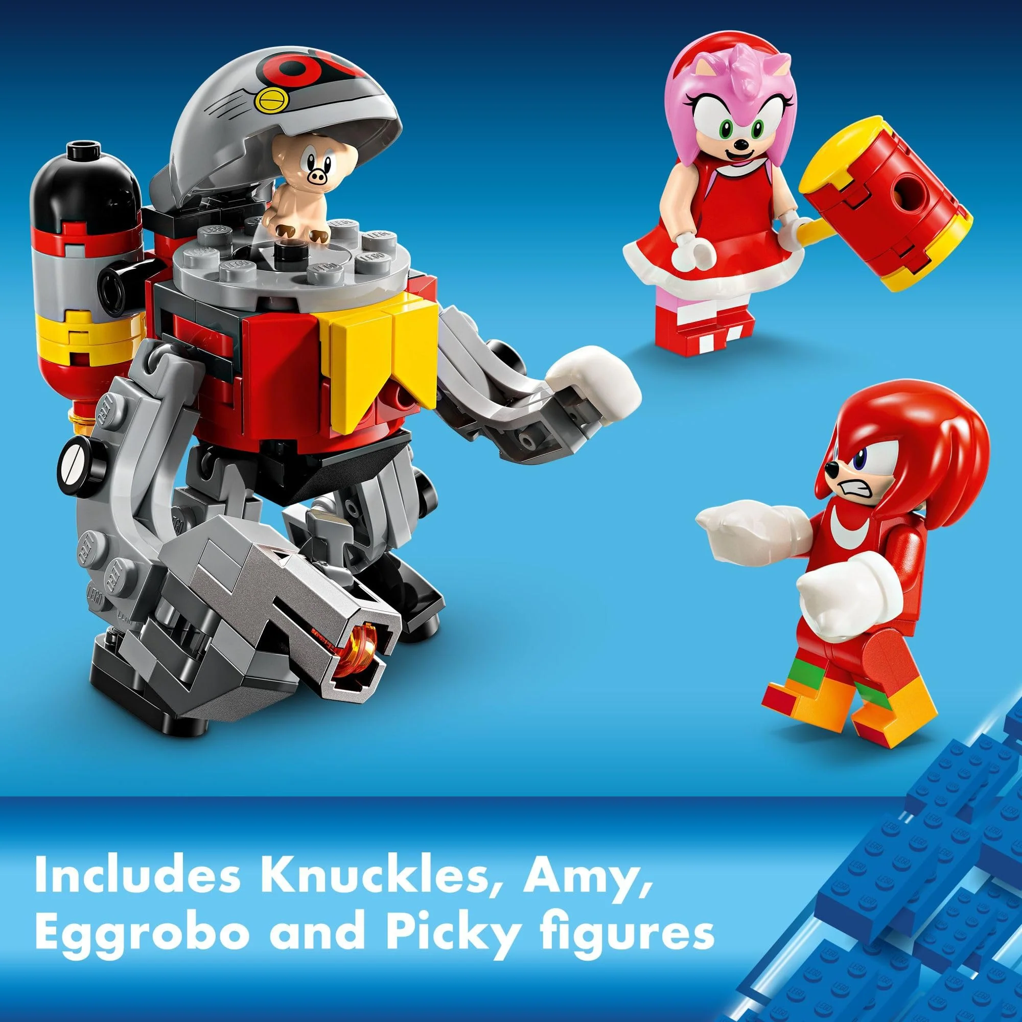 LEGO Sonic The Hedgehog: Knuckles and The Master Emerald Shrine Collectible Video Game Toy Building Set, Comes with 2 Sonic Action Figures, Gamer Gift for Boys and Girls Ages 8 and Up, 76998 - Image 2