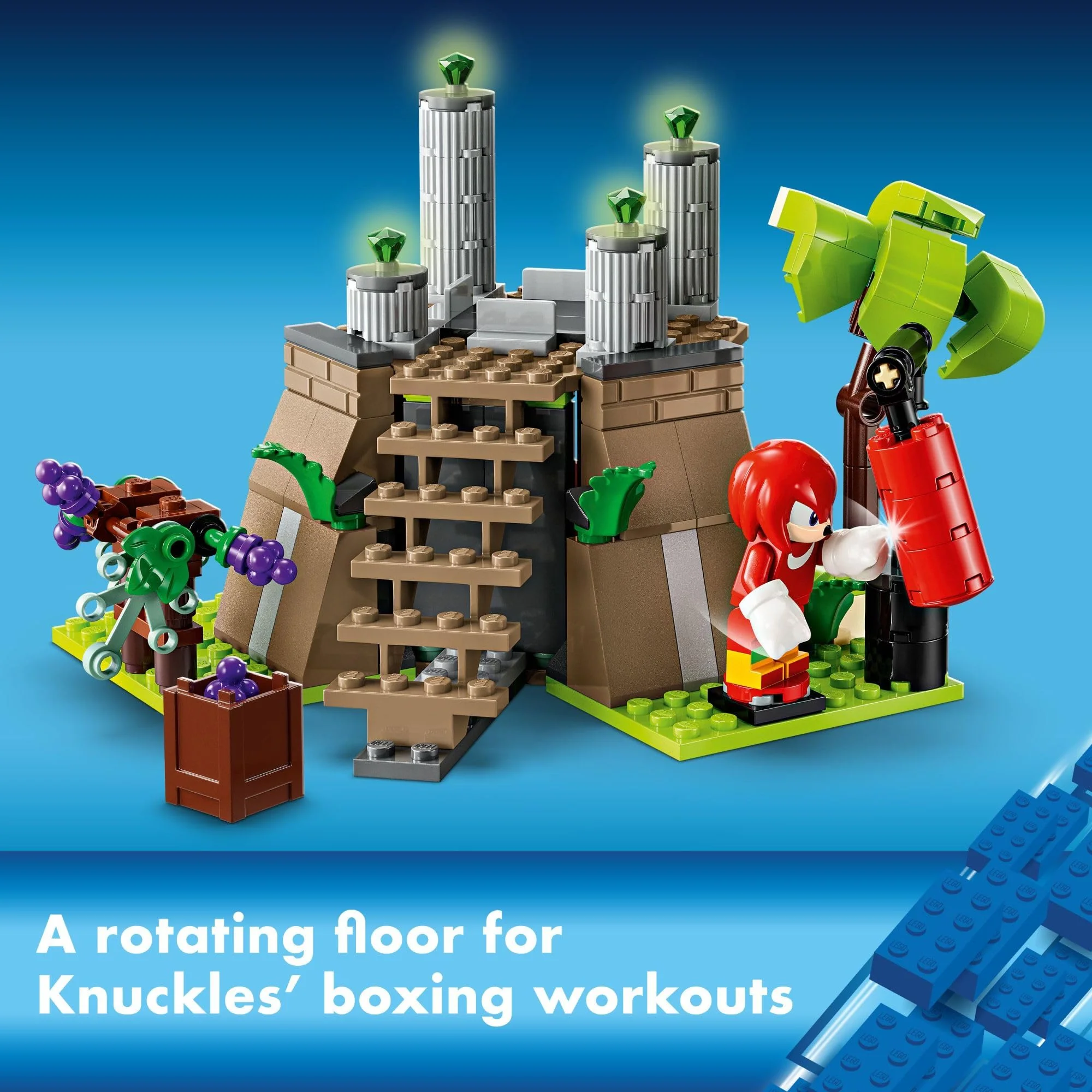 LEGO Sonic The Hedgehog: Knuckles and The Master Emerald Shrine Collectible Video Game Toy Building Set, Comes with 2 Sonic Action Figures, Gamer Gift for Boys and Girls Ages 8 and Up, 76998 - Image 6