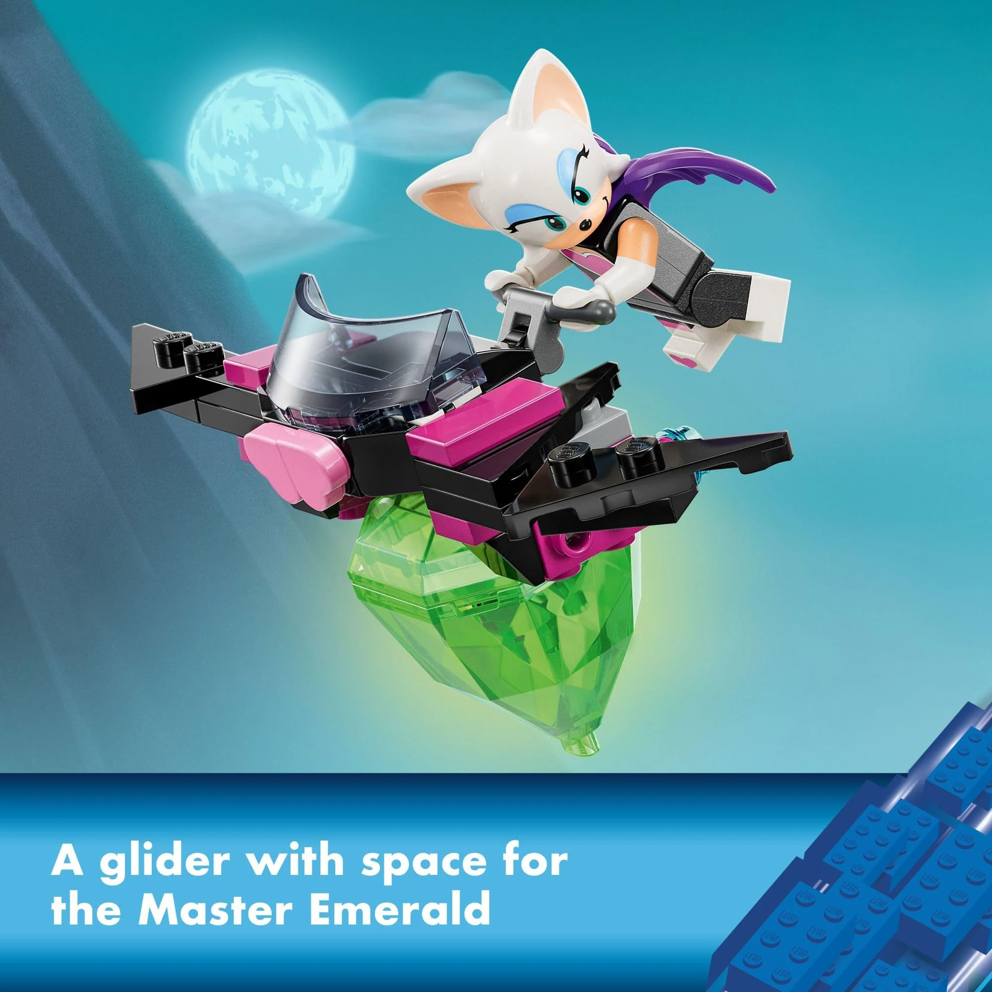 LEGO Sonic The Hedgehog Knuckles’ Guardian Mech Building Toy Set, Sonic Toy for Kids, Video Game Inspired Knuckles Action Figure with Master Emerald, Gaming Gift for 8 Year Old Boys and Girls, 76996 - Image 4