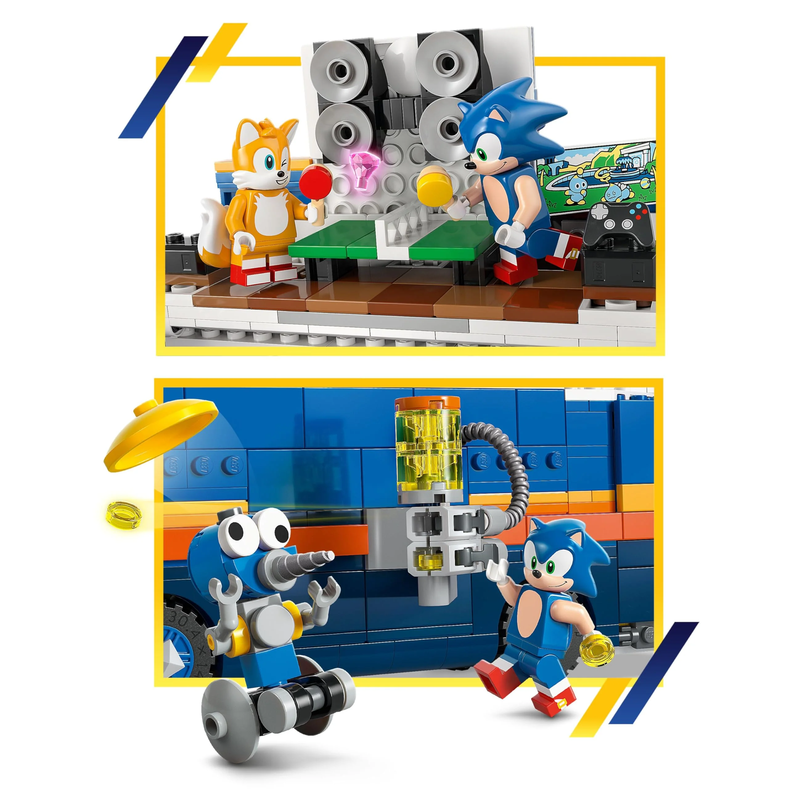 LEGO Sonic The Hedgehog Team Sonic Command Truck Building Toy - Pretend Play Vehicle W/5 Figures for Boys & Girls, Ages 8+ - Toy Building Blocks for Kids - Image 4