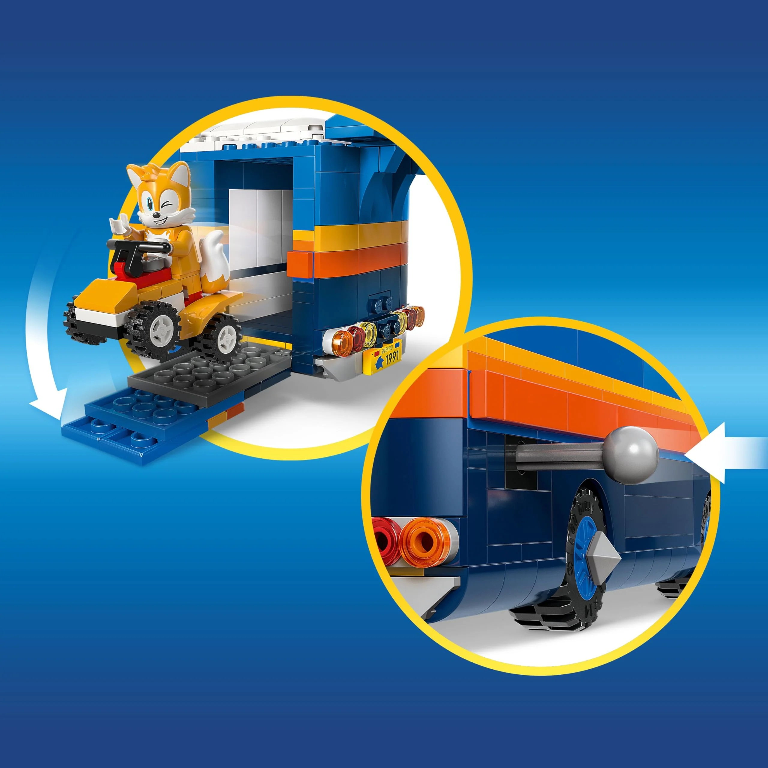 LEGO Sonic The Hedgehog Team Sonic Command Truck Building Toy - Pretend Play Vehicle W/5 Figures for Boys & Girls, Ages 8+ - Toy Building Blocks for Kids - Image 5