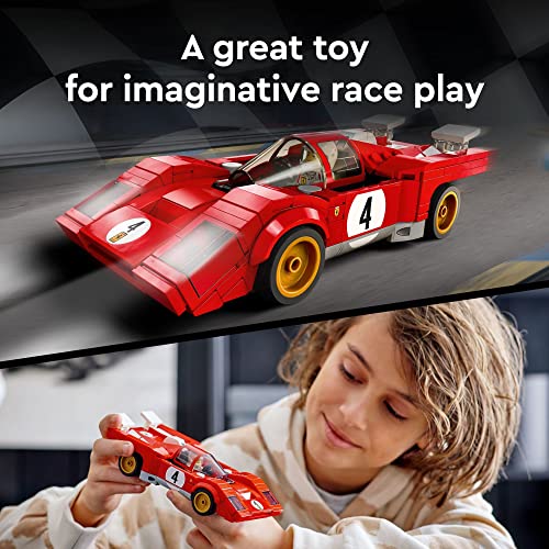 LEGO Speed Champions 1970 Ferrari 512 M 76906 Building Toy Set for Kids, Boys, and Girls Ages 8+ (291 Pieces) - Image 5
