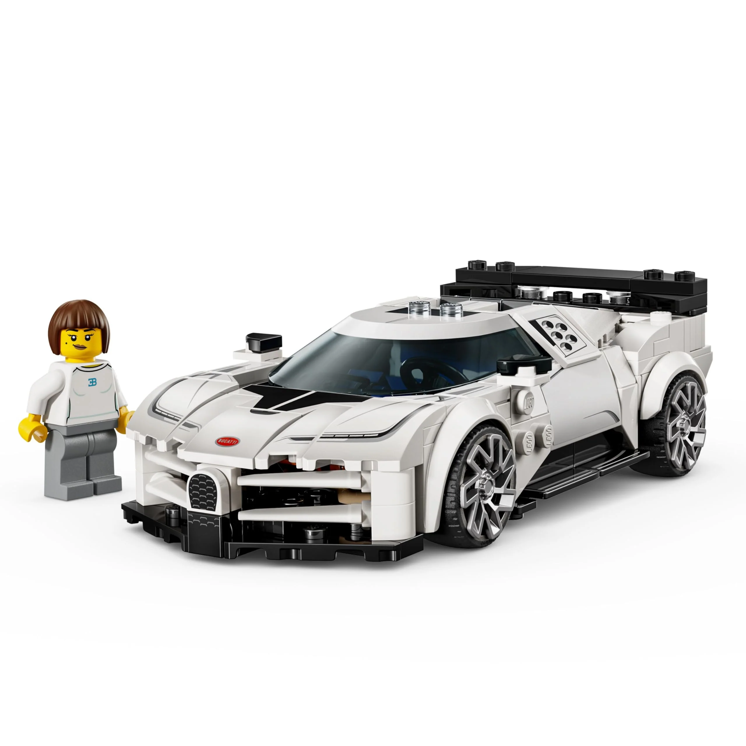 LEGO Speed Champions Bugatti Centodieci Hyper Sports Car Toy - Model Kit & Pretend Play Toy for Boys & Girls, Ages 9+ - Italian Model Car Kit for Racing Fans - Gift Idea for Birthdays - 77240 - Image 3