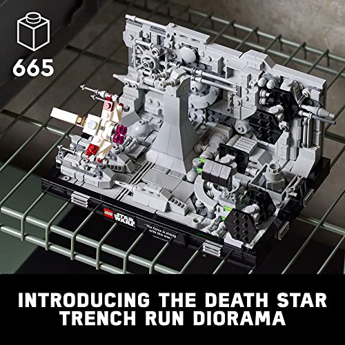 LEGO Star Wars Death Star Trench Run Diorama Building Set for Adults (665 Pieces) - Image 6