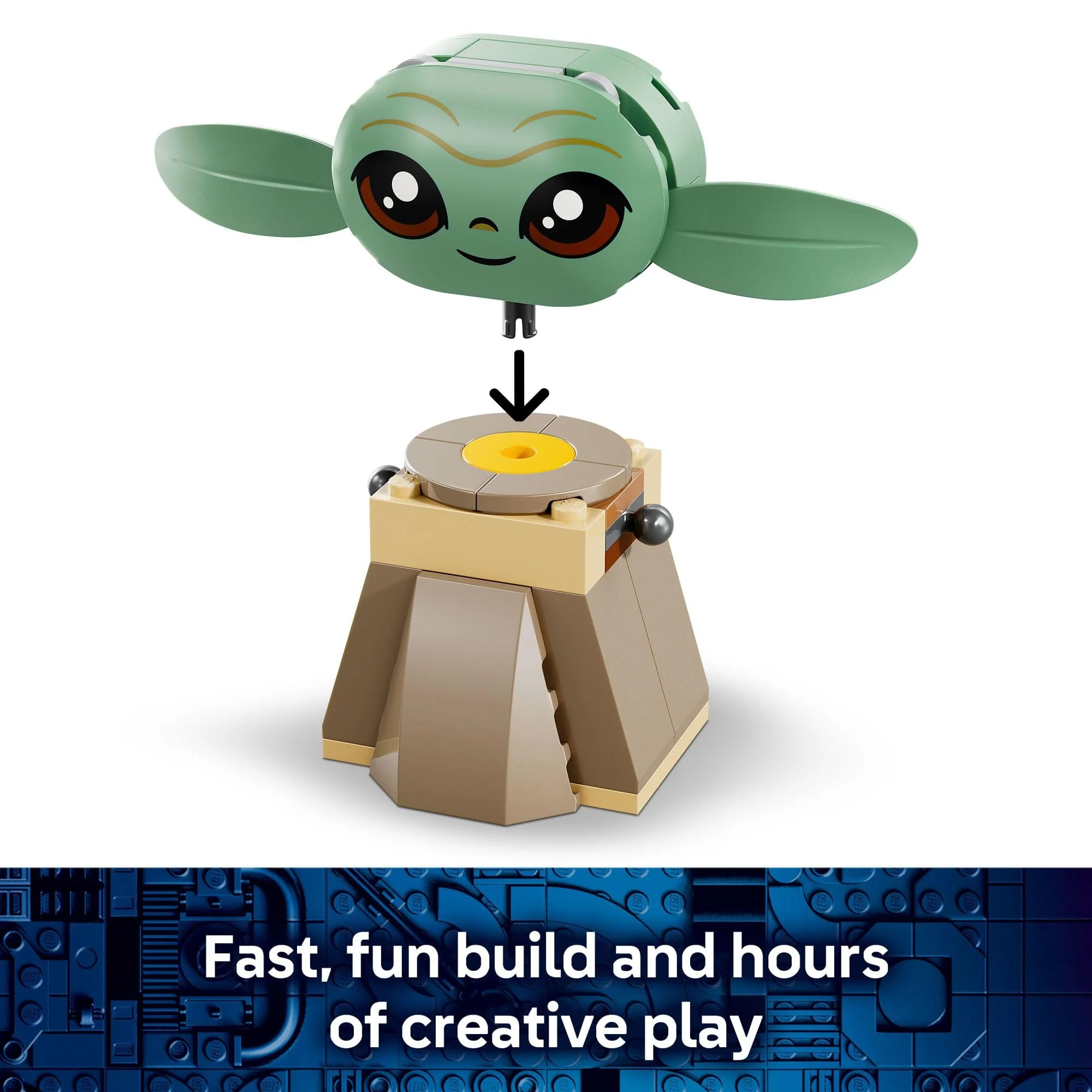 LEGO Star Wars Grogu’s Homestead Building Toy for Boys & Girls 75443 - Image 5