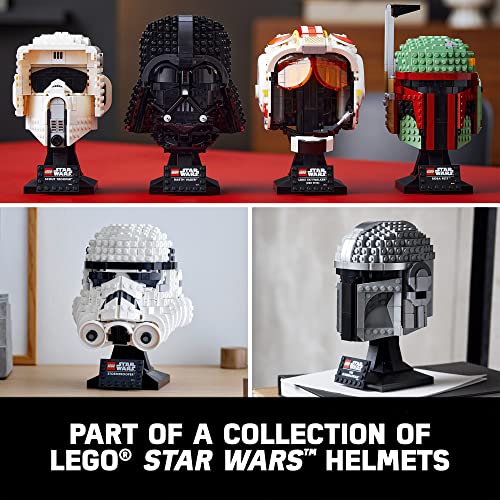 LEGO Star Wars The Mandalorian Helmet 75328 Buildable Model Kit - Image 2