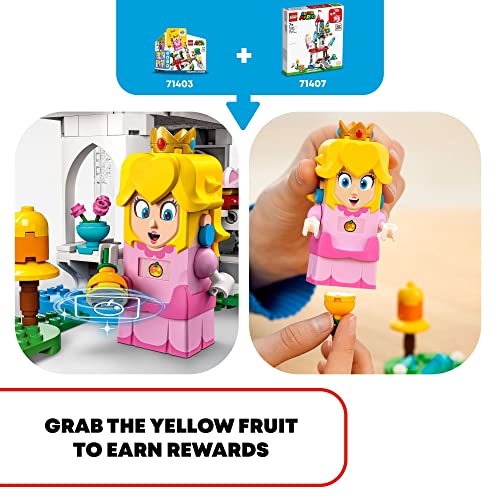 LEGO Super Mario Cat Peach Suit and Frozen Tower Expansion Set 71407 Building Toy Set for Kids, Boys, and Girls Ages 7+ (494 Pieces) - Image 4