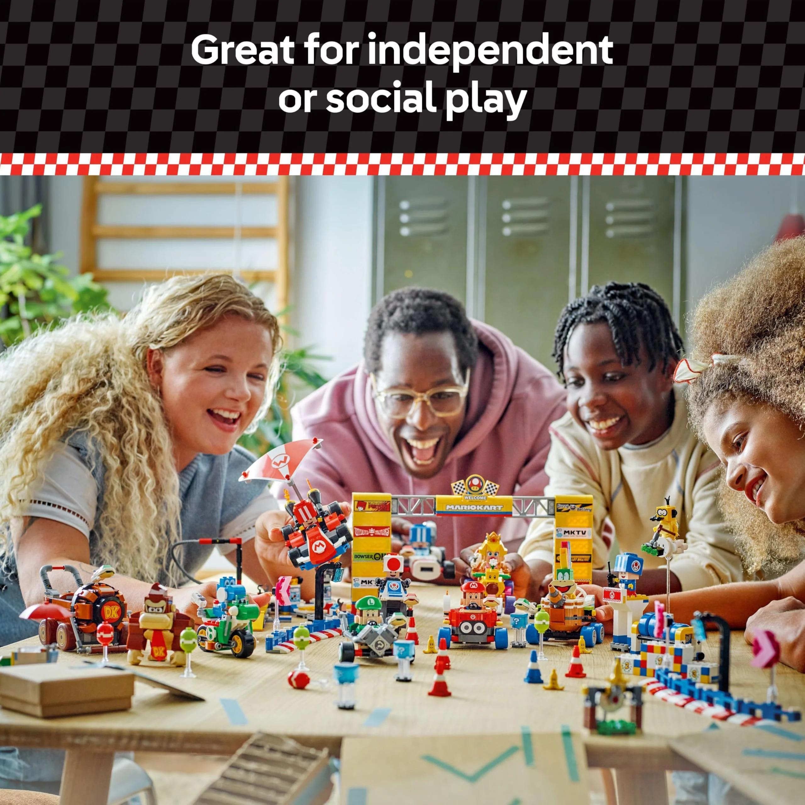 LEGO Super Mario: Mario Kart Standard Kit - Collectible Toy Building Set for Kids, Boys and Girls, Ages 7+ - Nintendo Mario Kart Toy for Fans - Image 3
