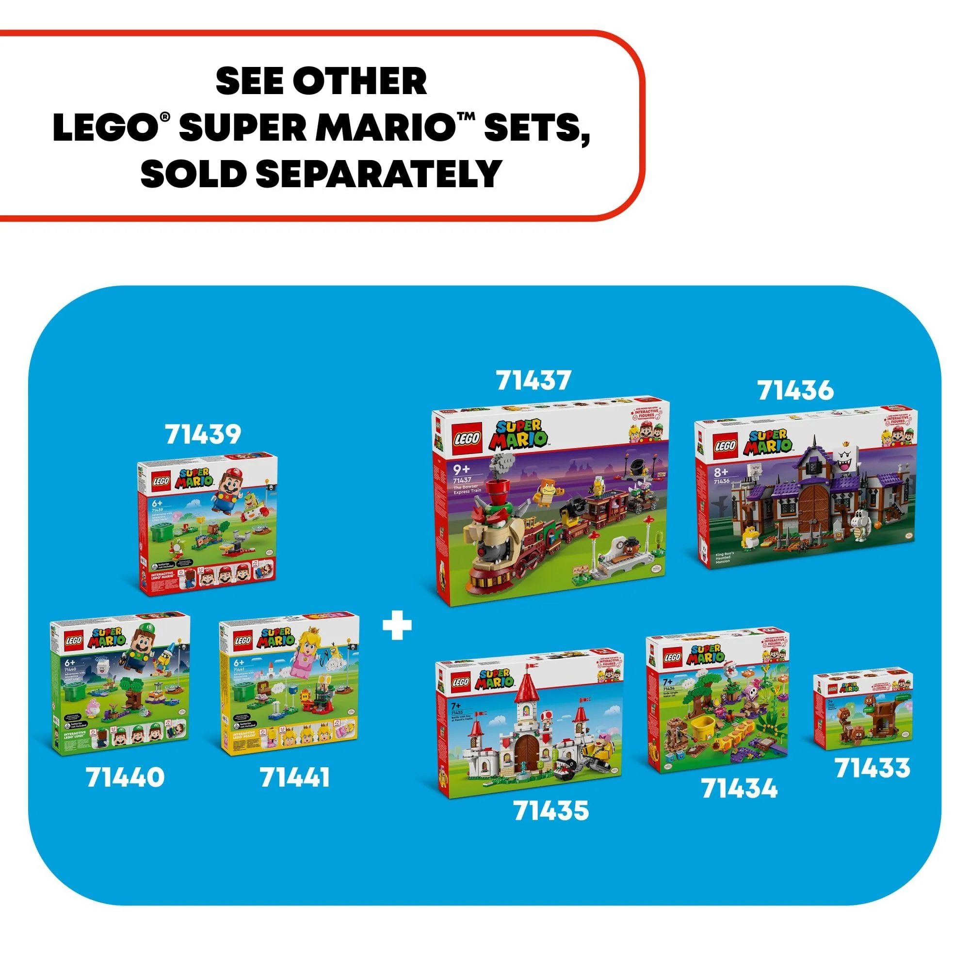 LEGO Super Mario Super Mario Adventures with Interactive Luigi Toy - Building Toys for Kids, Boys & Girls, Ages 6+ - Nintendo Gift Idea for Christmas with 4 Figures - 71440 - Image 2