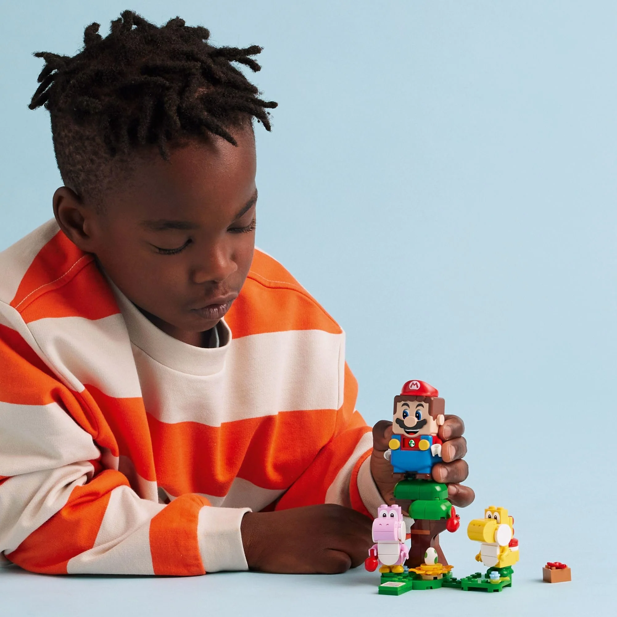 LEGO Super Mario Yoshis’ Egg-cellent Forest Expansion Set, Super Mario Collectible Toy for Kids, 2 Brick-Built Characters, Gift for Girls, Boys and Gamers Ages 6 and Up, 71428 - Image 6