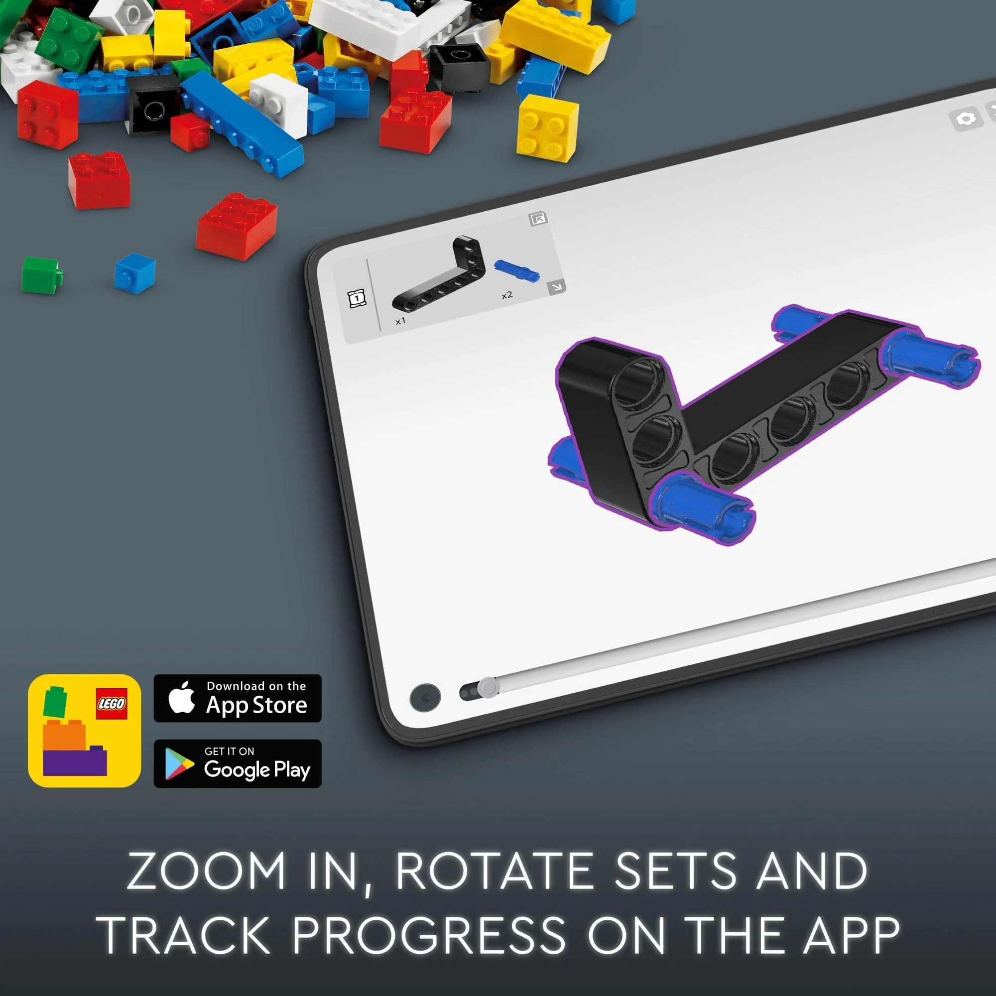 LEGO Technic Mack LR Electric Garbage Truck Toy, Buildable Kids Truck for Pretend Play, Great Gift for Boys, Girls and Kids Ages 8 and Up who Love Recycling Truck Toys and Vehicles, 42167 - Image 2