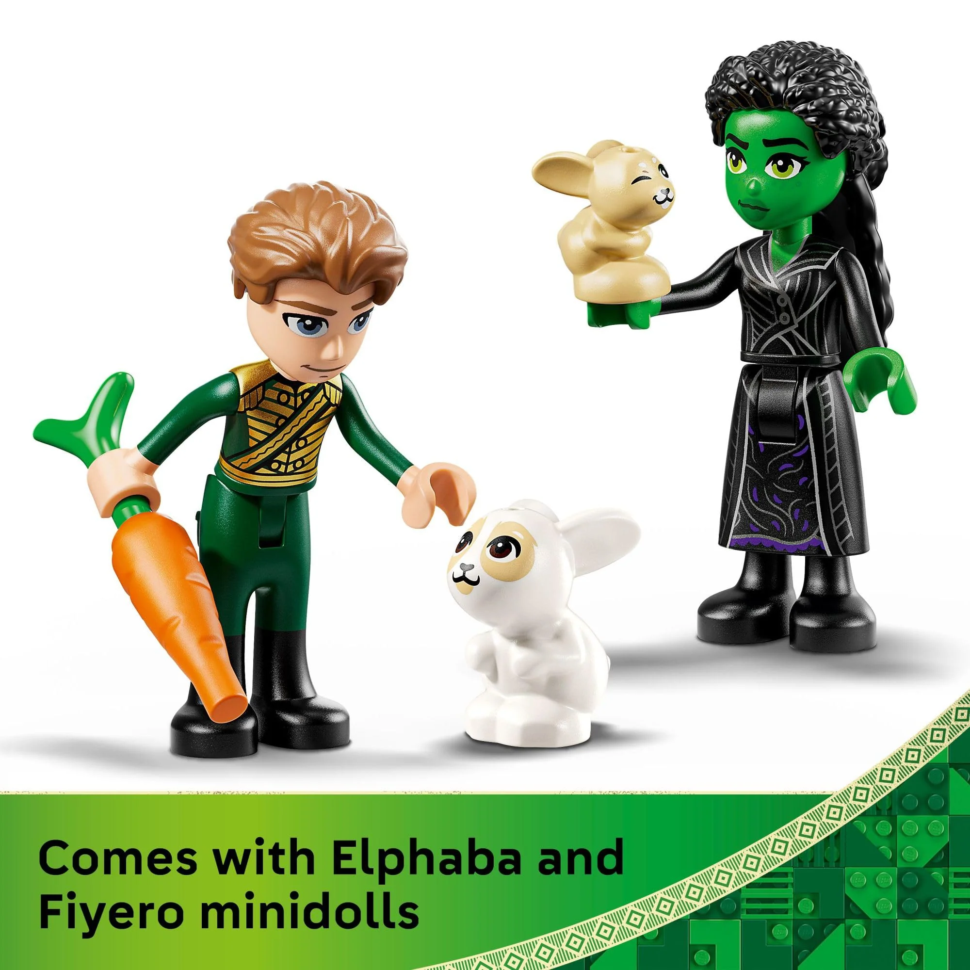 LEGO Wicked Elphaba’s Retreat Building Toy - Elphaba & Fiyero Toy Figures and Playset with Forest Friends - Pretend Play Building Blocks for Kids, Ages 7+ - Image 3