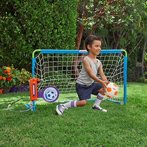Little Tikes 2-in-1 Water Soccer/Football Sports Game with Net, Ball & Pump - Image 4