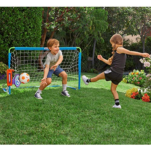 Little Tikes 2-in-1 Water Soccer/Football Sports Game with Net, Ball & Pump - Image 5