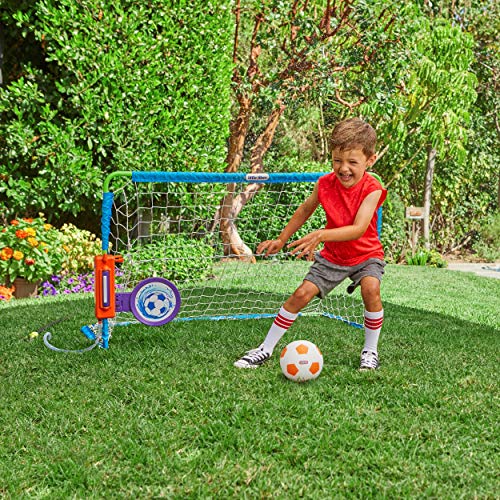 Little Tikes 2-in-1 Water Soccer/Football Sports Game with Net, Ball & Pump - Image 6