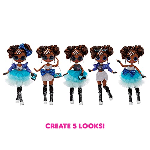 LOL Surprise OMG Present Surprise Fashion Doll Miss Glam with 20 Surprises, Birthday Inspired, 5 Fashion Looks, Accessories,Toys for Girls Boys Ages 4 5 6 7+ Years Old,Multicolor - Image 4