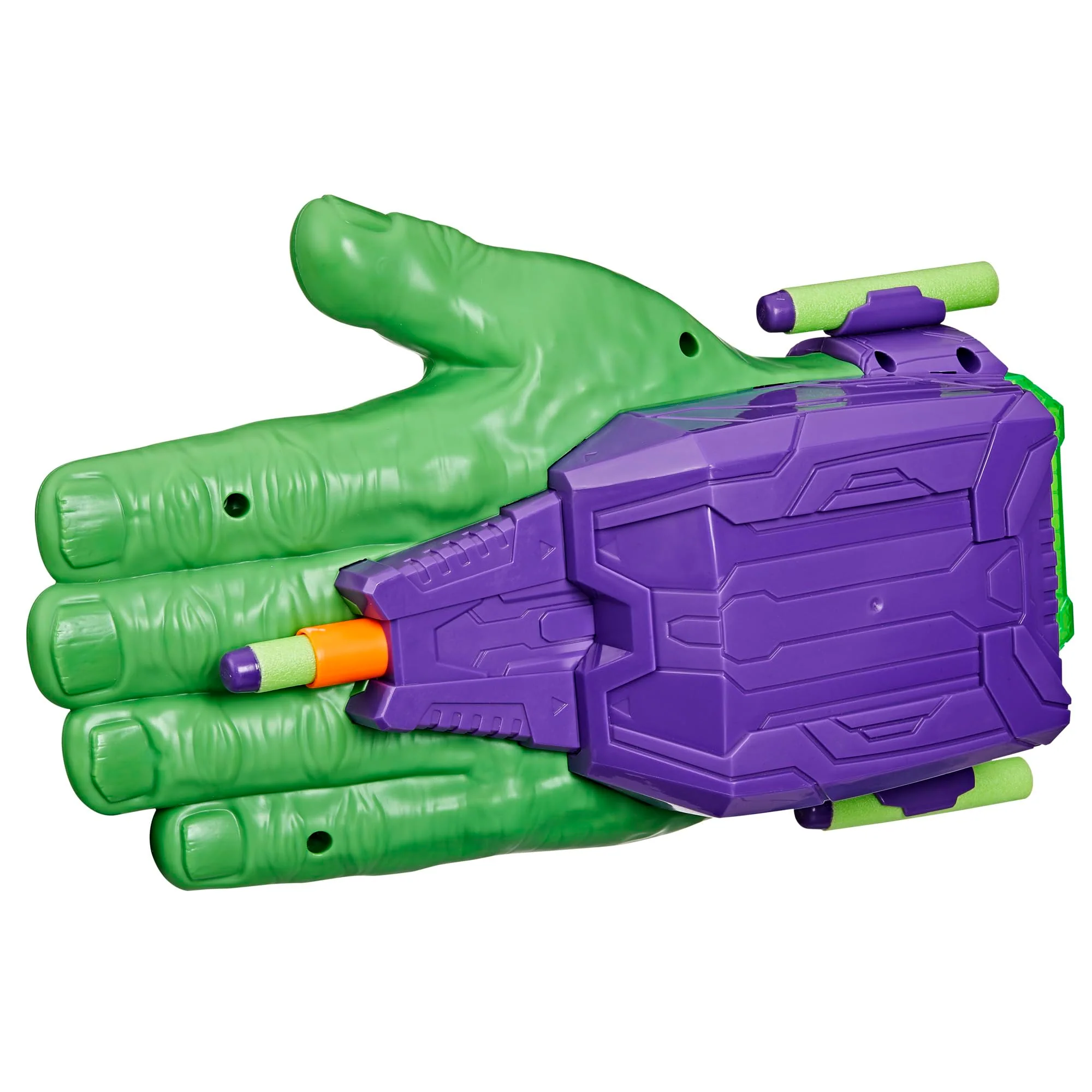 Marvel Avengers Hulk Thunderclap Blaster Roleplay Toy with 3 NERF Darts, Super Hero Toys for Kids Ages 5+ - Image 6