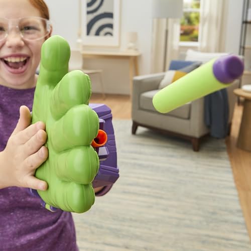 Marvel Avengers Hulk Thunderclap Blaster Roleplay Toy with 3 NERF Darts, Super Hero Toys for Kids Ages 5+ - Image 7