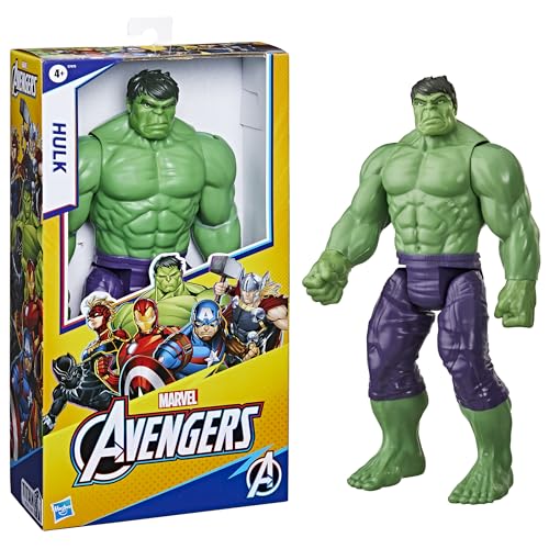 Marvel Avengers Titan Hero Series Deluxe Hulk Blast Gear 30 cm Toy Figure, for Kids Ages 4 and Up