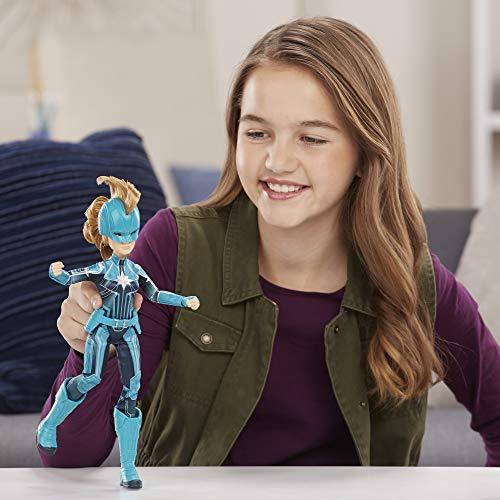 Marvel Captain Marvel Captain Marvel Super Hero Doll with Helmet Accessory - Image 3