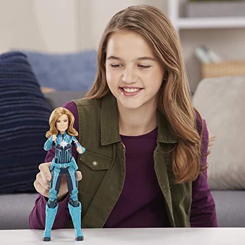 Marvel Captain Marvel Captain Marvel Super Hero Doll with Helmet Accessory - Image 4