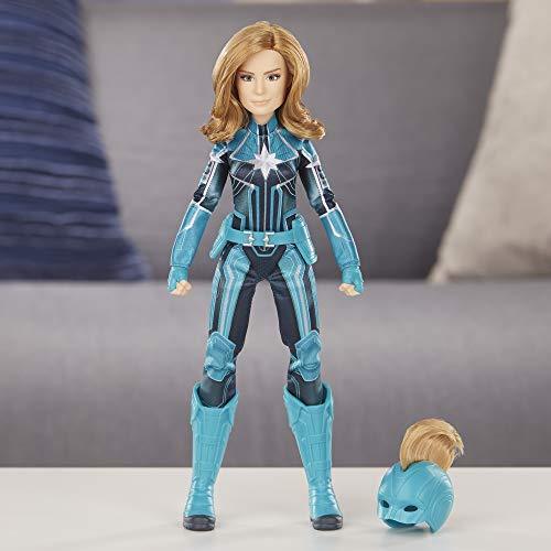 Marvel Captain Marvel Captain Marvel Super Hero Doll with Helmet Accessory - Image 8