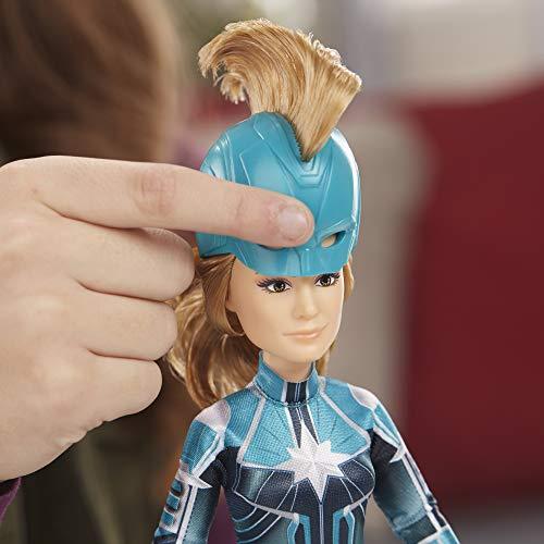 Marvel Captain Marvel Captain Marvel Super Hero Doll with Helmet Accessory - Image 9