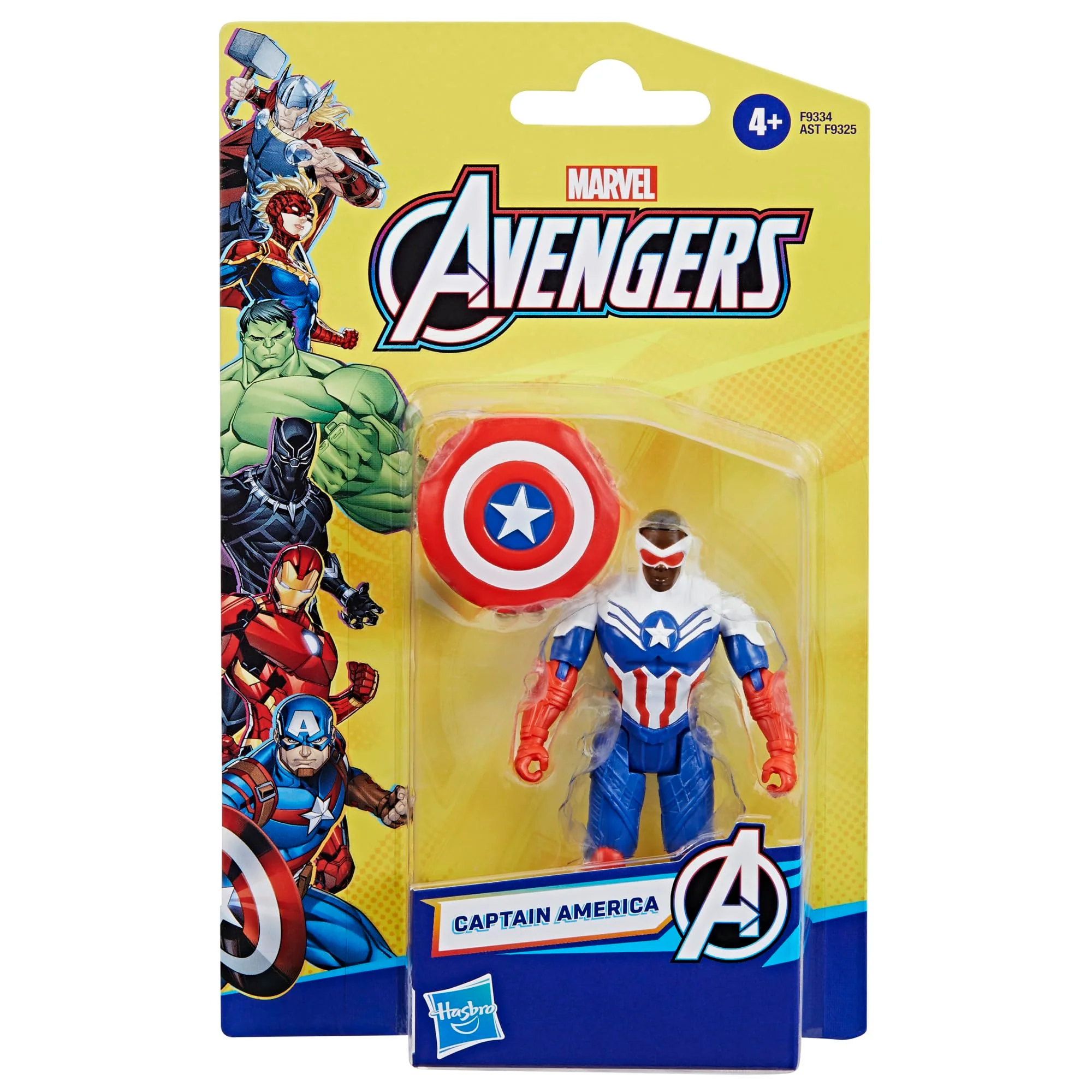 Marvel Epic Hero Series Captain America Action Figure, 4-Inch, Avengers Super Hero Toys, Birthday Gifts for Kids, Ages 4+ - Image 6