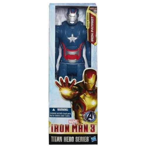Marvel Iron Man 3 Titan Hero Series Avengers Initiative Movie Series Iron Patriot Action Figure, 12-Inch - Image 2