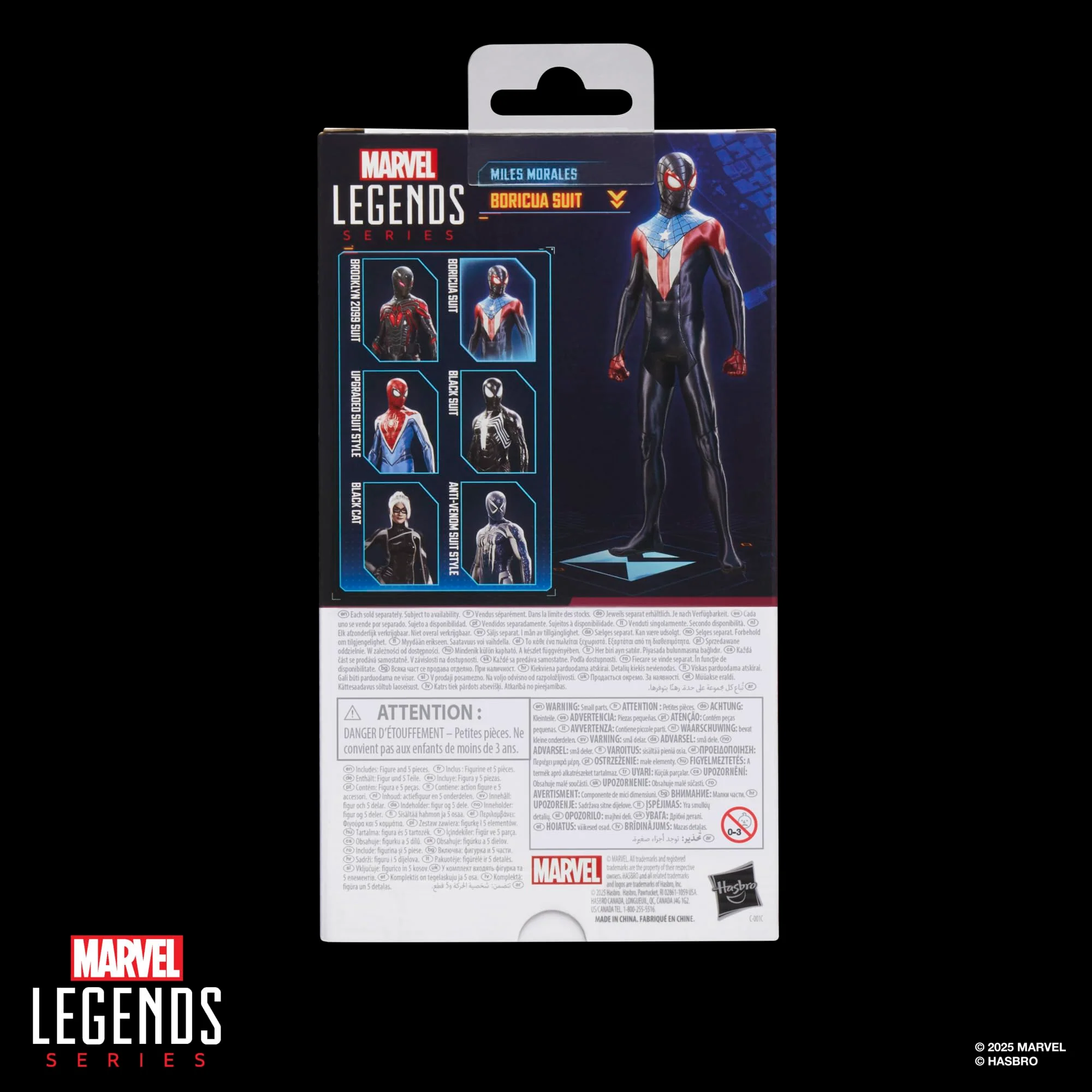Marvel Legends Series Gamerverse Miles Morales Boricua Suit, Spider-Man 2 Video Game-Inspired Collectible 6 Inch Action Figure - Image 2