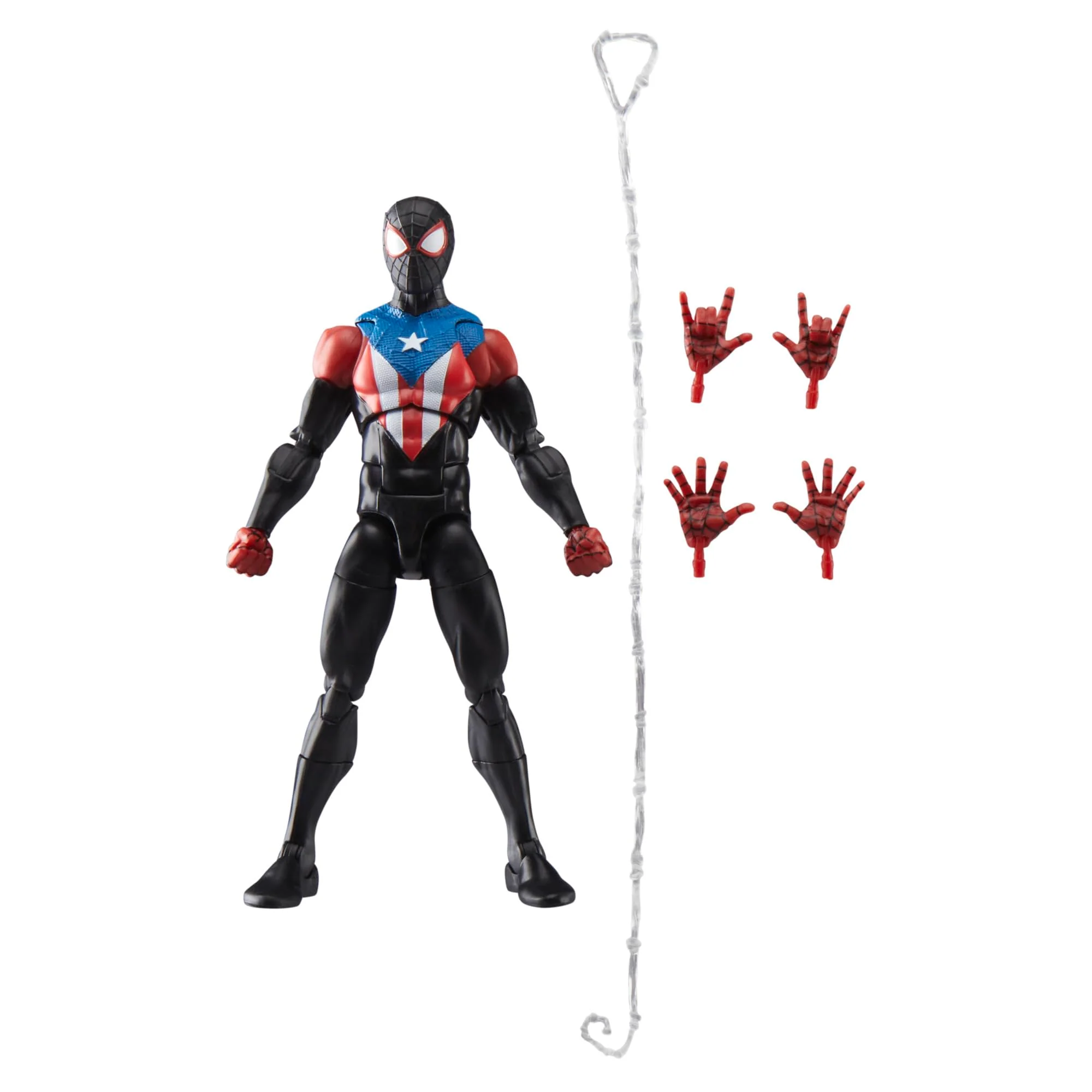 Marvel Legends Series Gamerverse Miles Morales Boricua Suit, Spider-Man 2 Video Game-Inspired Collectible 6 Inch Action Figure - Image 9