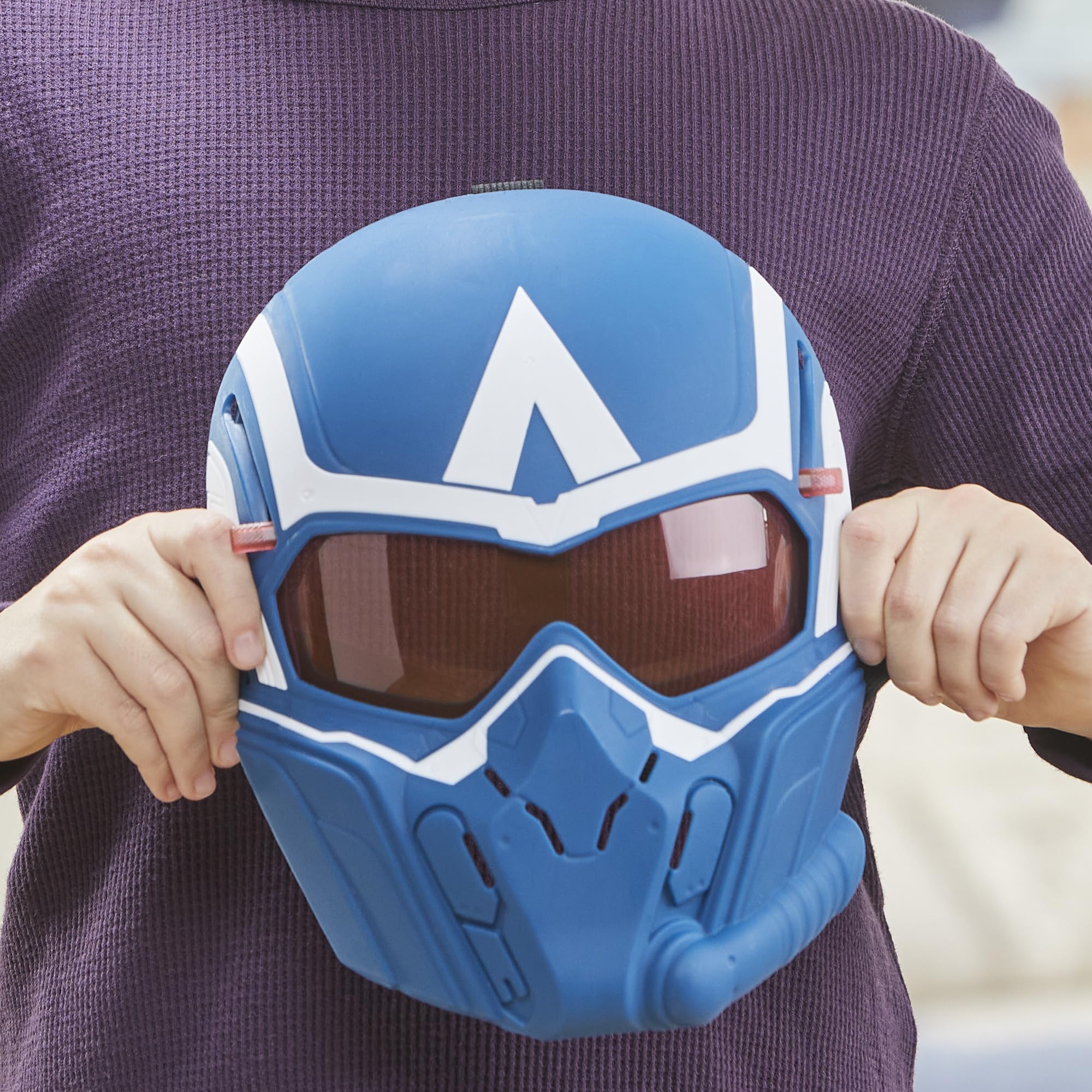 Marvel Studios Captain America Brave New World Flight Vision Mask, Roleplay Toy, Super Hero Toys for Kids 5 and Up - Image 10