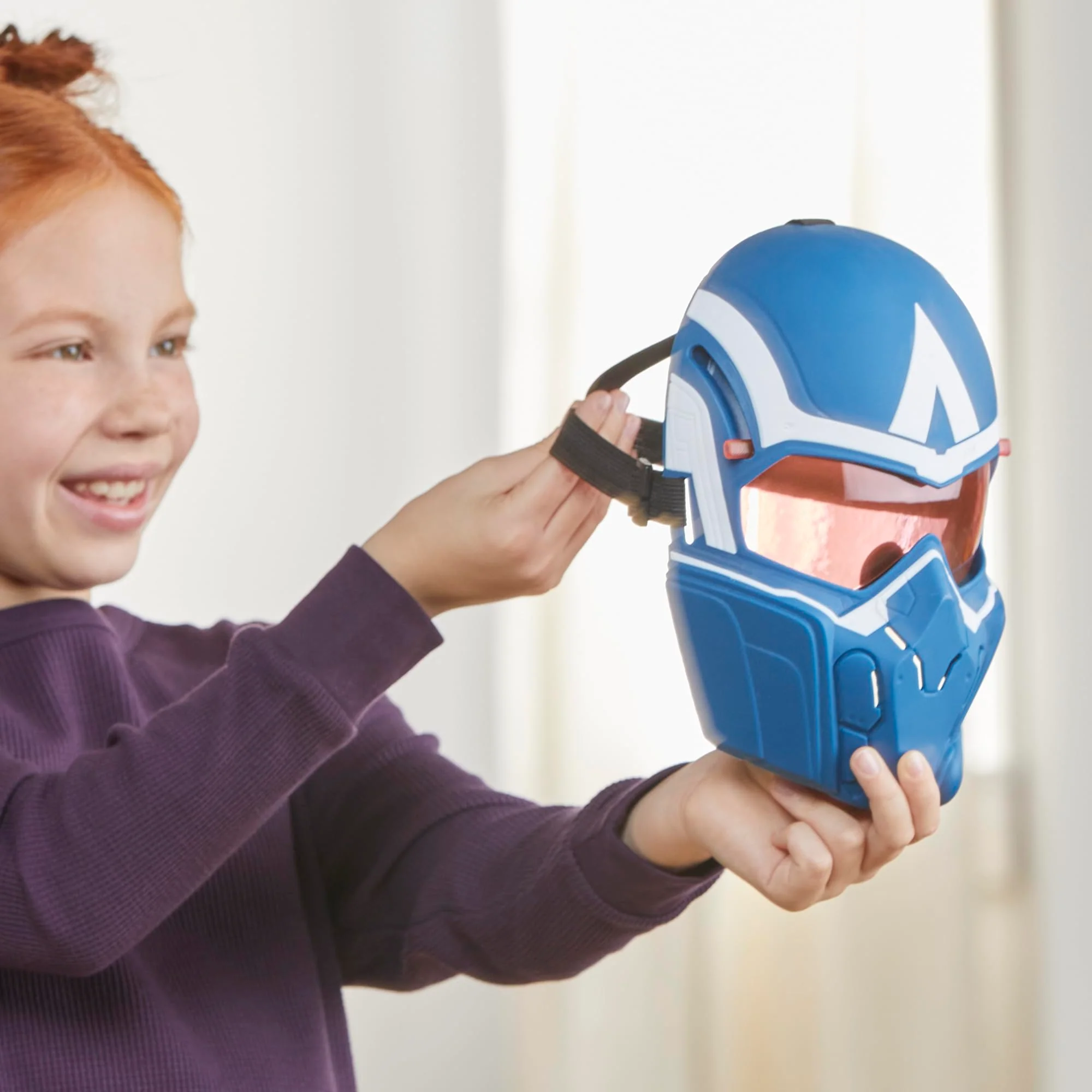 Marvel Studios Captain America Brave New World Flight Vision Mask, Roleplay Toy, Super Hero Toys for Kids 5 and Up - Image 12