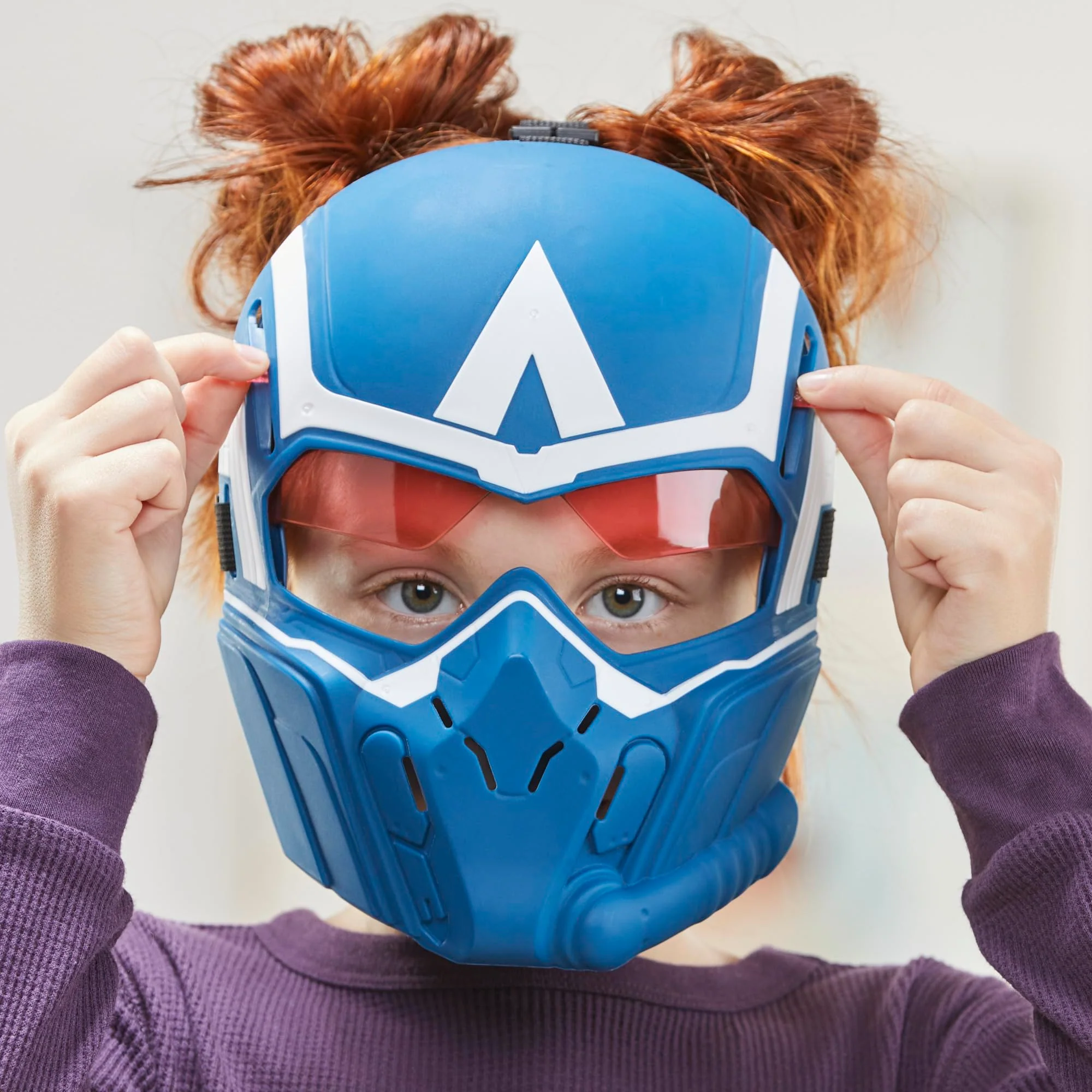 Marvel Studios Captain America Brave New World Flight Vision Mask, Roleplay Toy, Super Hero Toys for Kids 5 and Up - Image 6