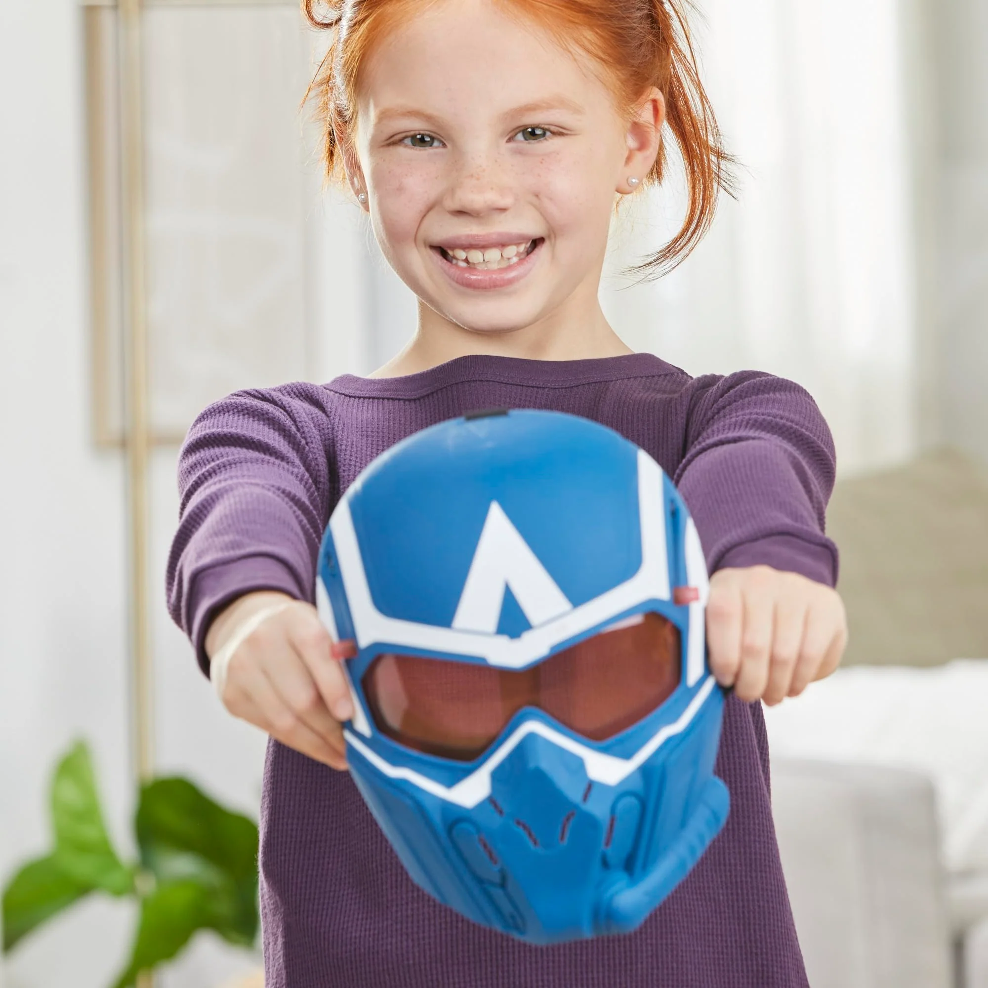 Marvel Studios Captain America Brave New World Flight Vision Mask, Roleplay Toy, Super Hero Toys for Kids 5 and Up - Image 7